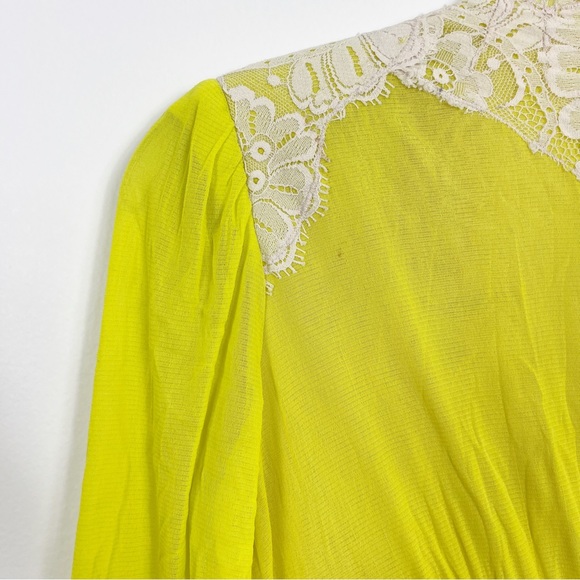 HAH Hot As Hell Lime Dust Her Long Sleeve Boho Duster Robe - Picture 11 of 13